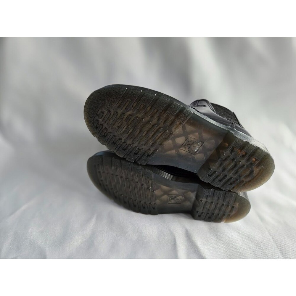 Dr Martens Junior 2976 Patent Chelsea Boots - Black - Toddler Girls size 10 MINT - Picture 7 of 7